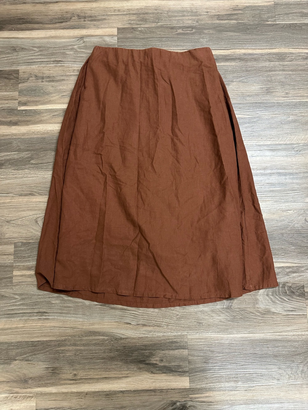 Rachel Zoe Rust Brown A Line Skirt